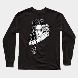 WOMAN MASK Long Sleeve T-Shirt